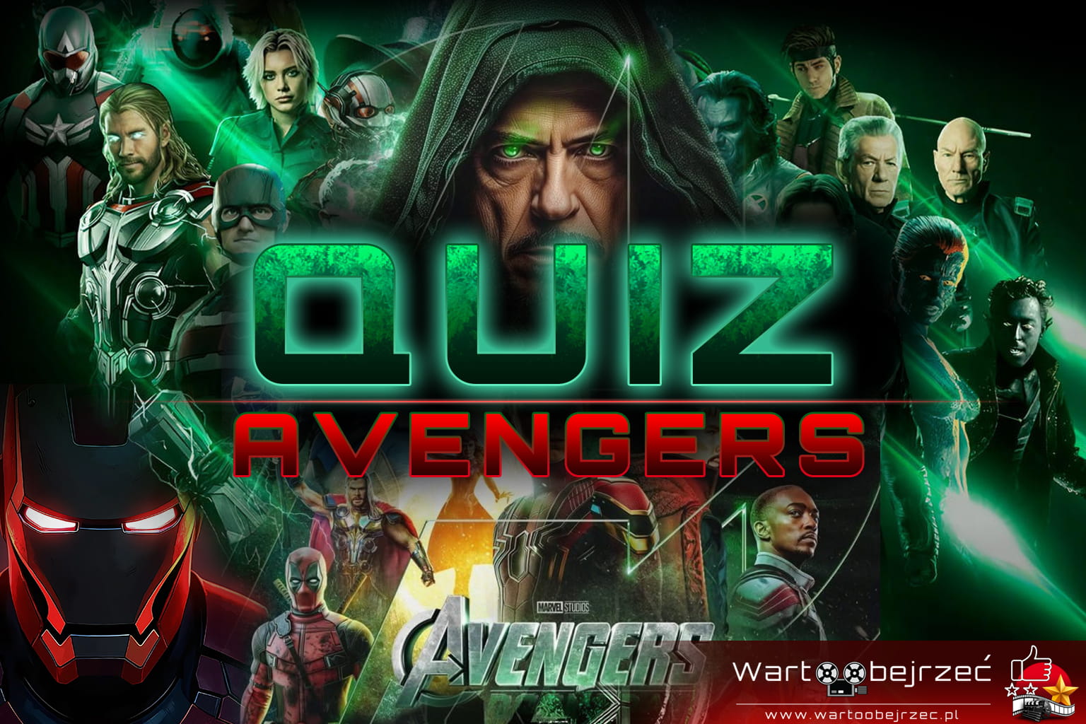 Quiz Avengers o bohaterach i filmach Marvela