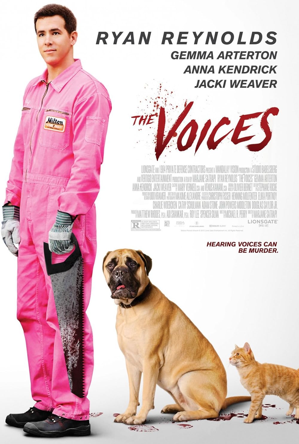 The Voices z 2014 roku z Ryanem Reynoldsem