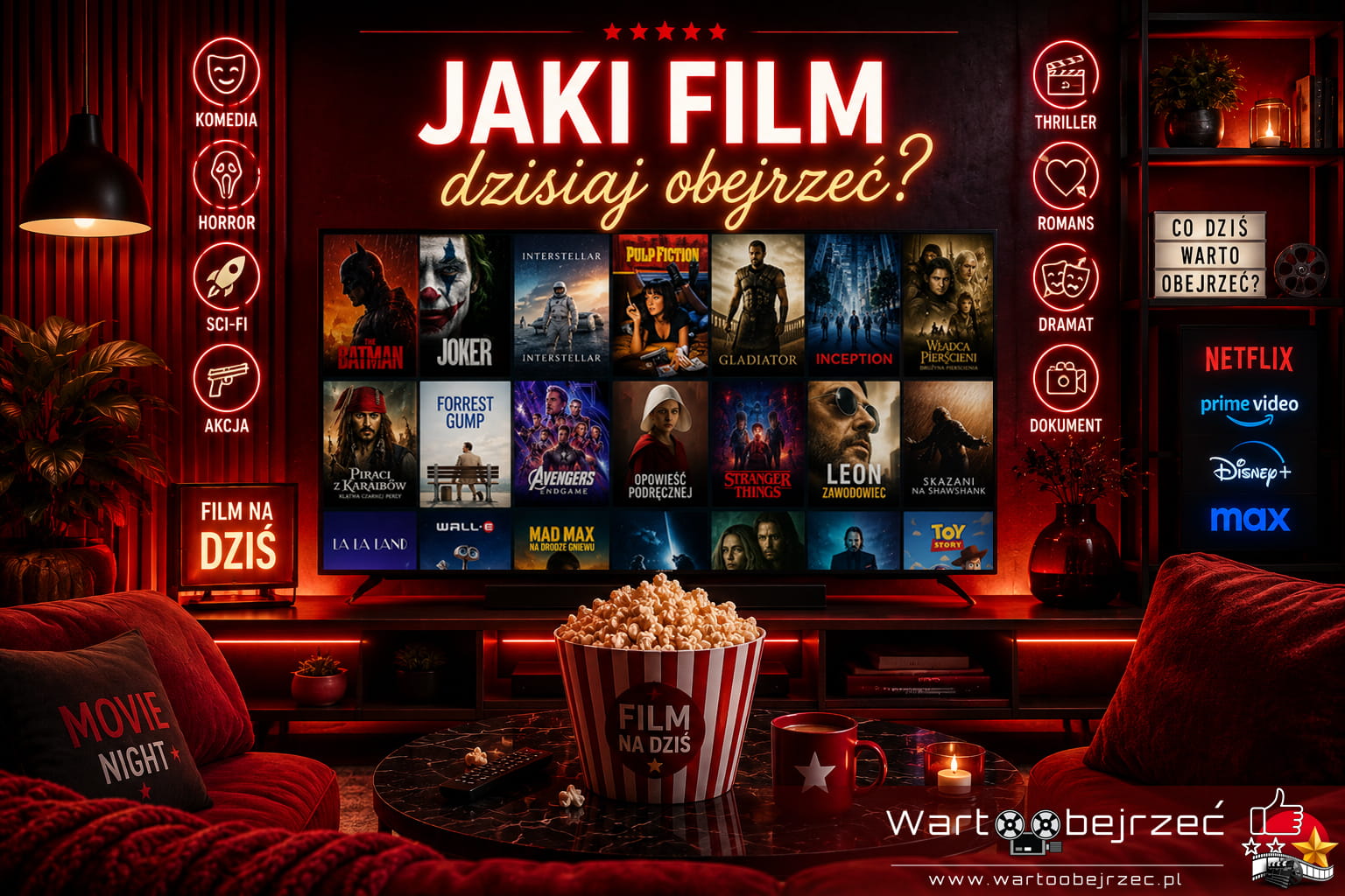 Jaki film dzisiaj obejrzeć – wieczór filmowy