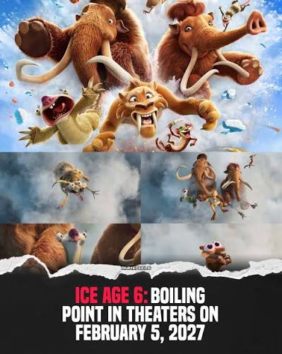 Ice Age: Boiling Point (2027) – Sid, Manny i Diego