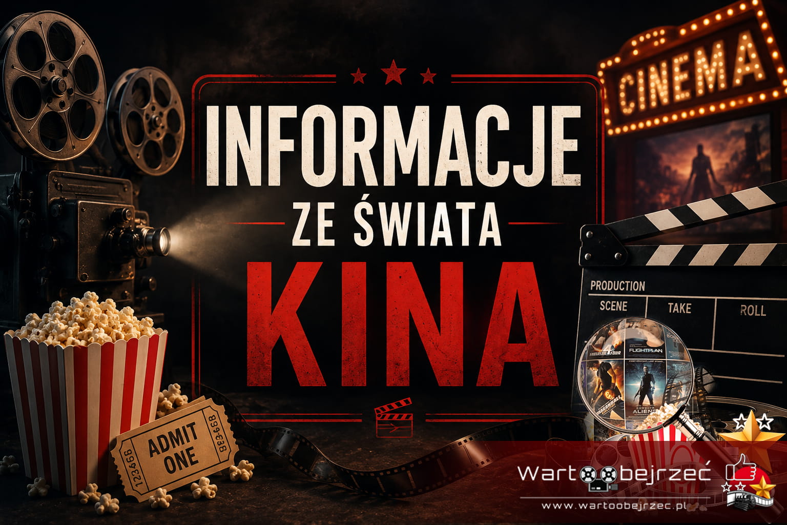Informacje ze świata kina i filmu