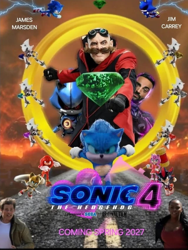 Sonic the Hedgehog 4 (2027) – Sonic i Metal Sonic