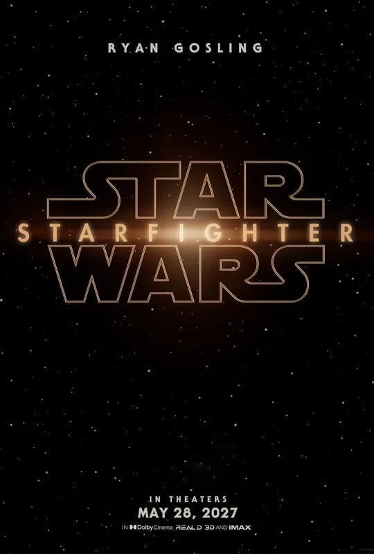 Star Wars: Starfighter (2027) – Ryan Gosling