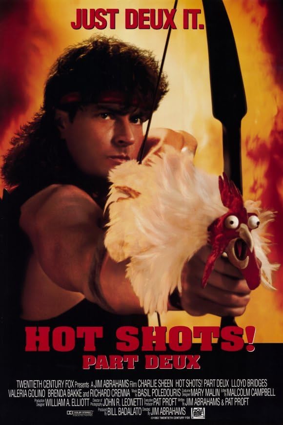 Hot Shots! 2 (1993) – plakat filmu